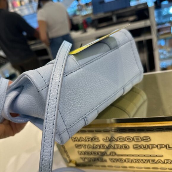 NWT! NEW! Marc Jacobs The Tote Leather Mini Crossbody -6 Colors - Picture 5 of 16